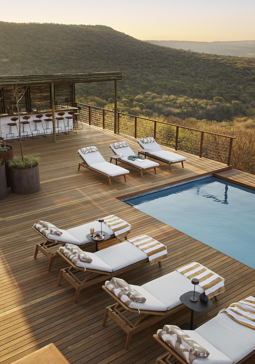 Main lodge exterior pool bar area (1)