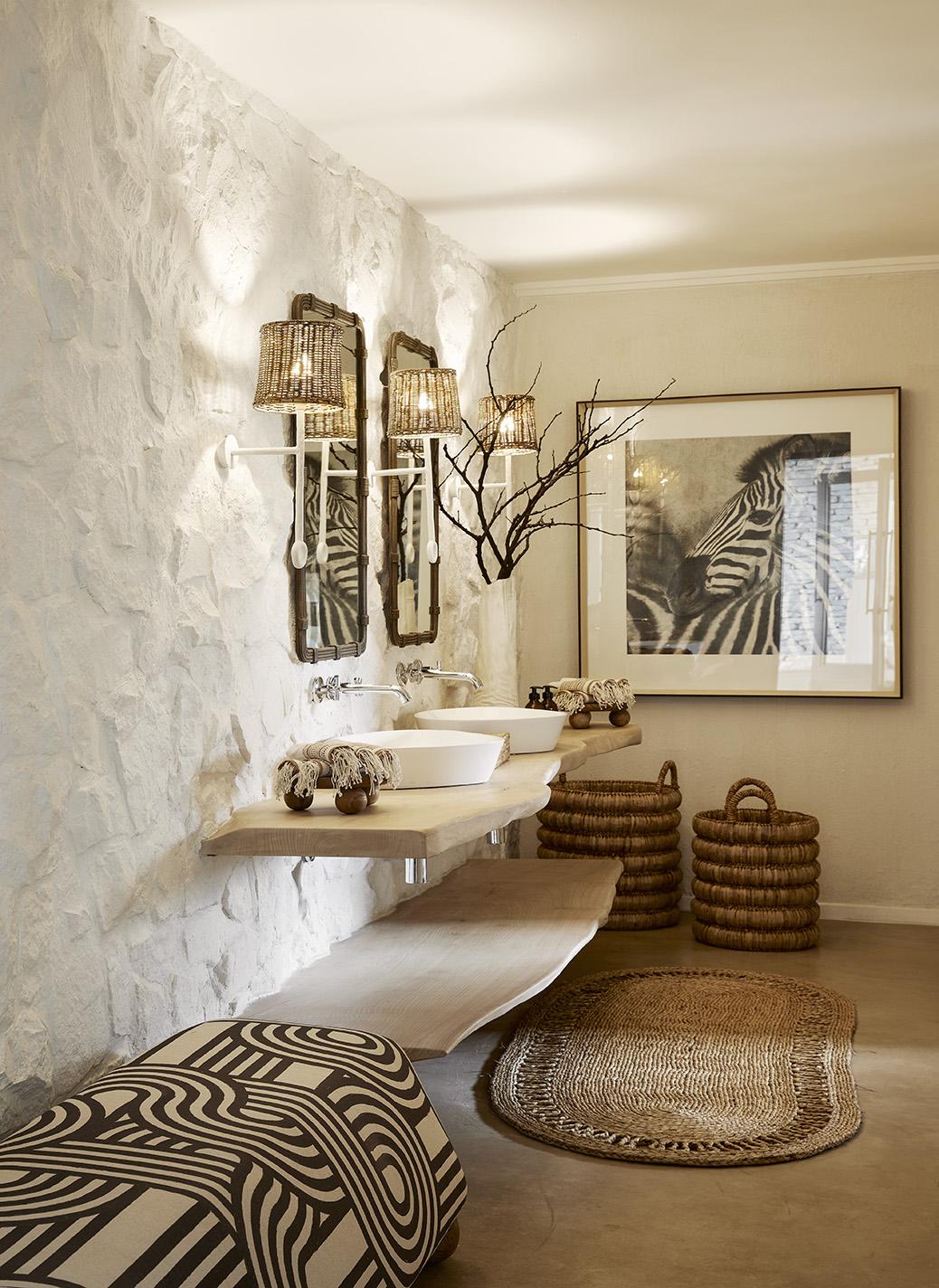 Main lodge guest interior vanity  toilet area
