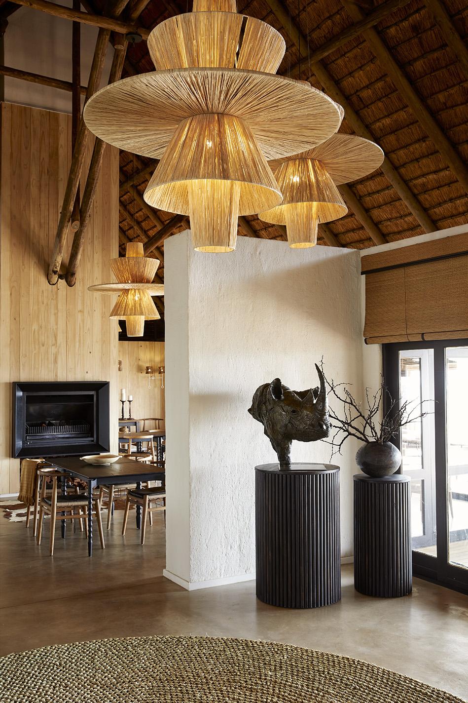 Main lodge interior entrance 