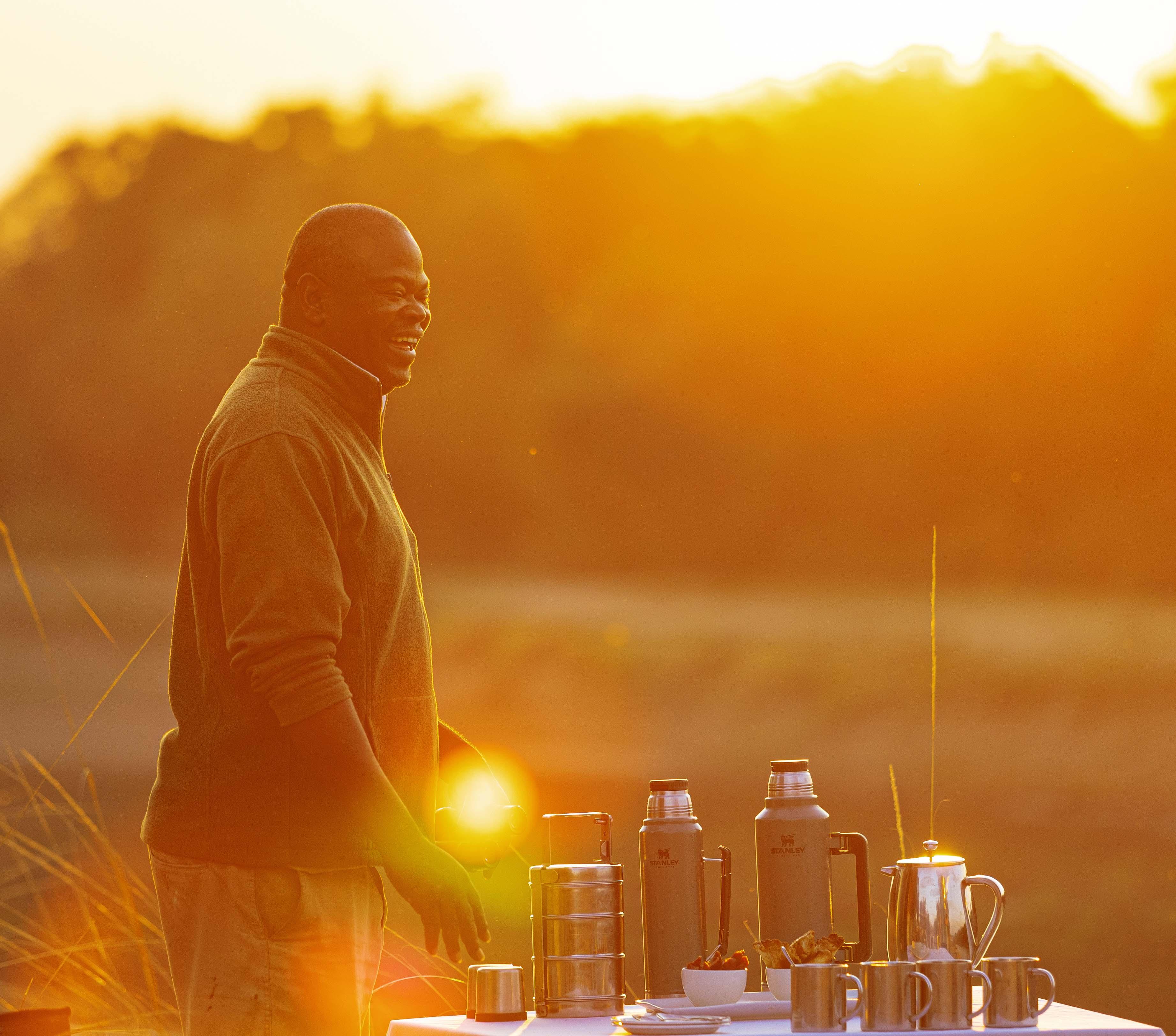 Shawa Luangwa 2022 -60.Jacob Shawa at sunset